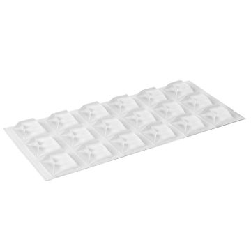 Luckdämpare 20,5x20,5x7,5 Fyrkantig 18-pack