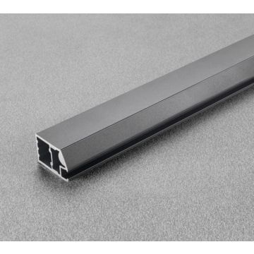 Conecta Aluminiumprofil utan Handtag Titanium 3m DQZ6LP300T