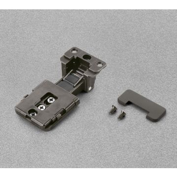 Conecta gångjärn för aluminiumram 25–30 mm, Titanium, Arm J – CQZ3JE6XXV