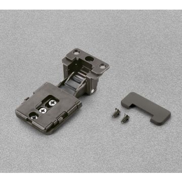 Conecta gångjärn för aluminiumram 25–30 mm, Titanium, Arm K – CQZ3KE6XXV
